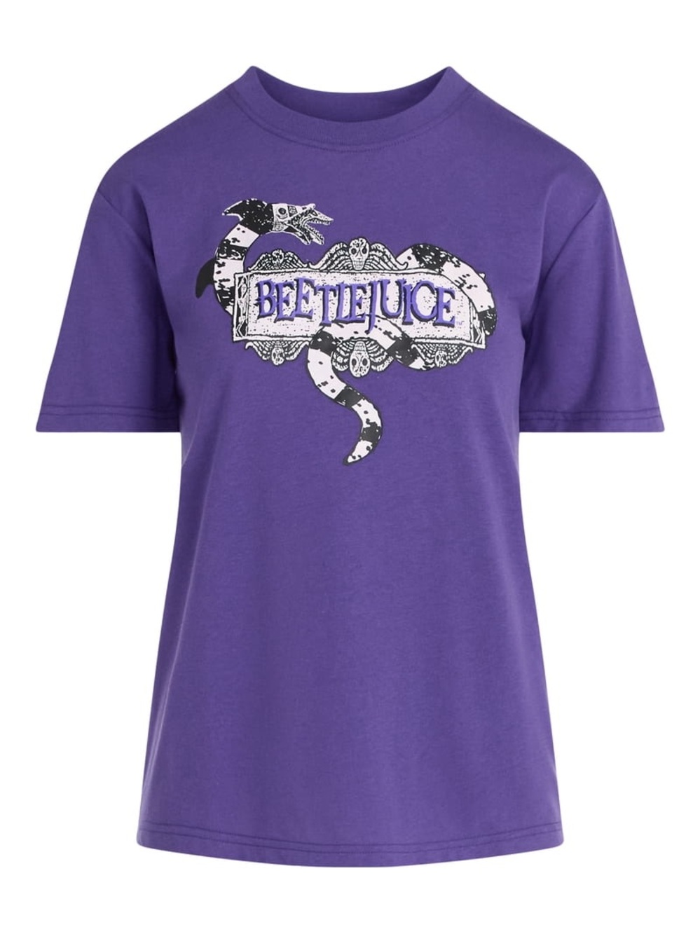 Beetlejuice Women's Graphic Tee with Short Sleeves